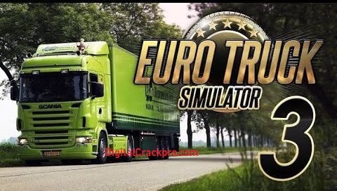 Euro Truck Simulator 3 Crack 2023 +  Activation Key [Latest]