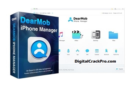DearMob iPhone Manager 6.1 Crack + Registration Code (2023)