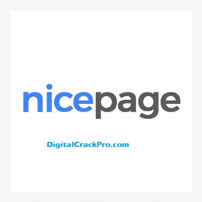 Nicepage 5.8.13 Crack Plus Activation Key [2023] Download